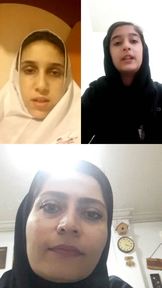 پرسش و پاسخ آنلاین توسط خانم بزم آرا پایه پنجم «ب»